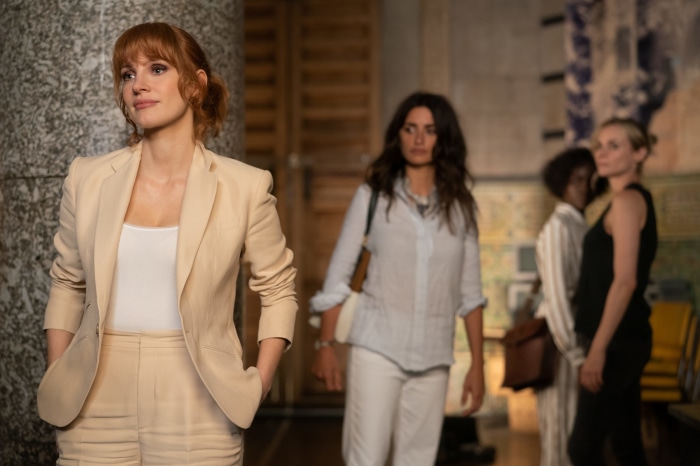Jessica Chastain and Penelope Cruz in The 355
