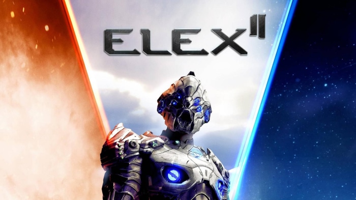 ELEX II game logo with robot