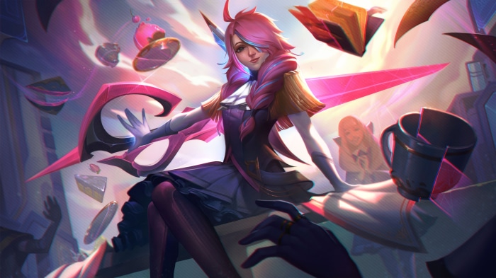 Battle Academia Gwen from League of Legends