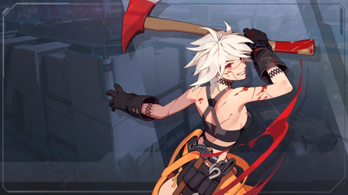 Character from Eternal Return with Axe