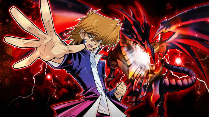 Jaden Yuki and Red-Eyes Black Dragon from Yu-Gi-Oh! Duel Links