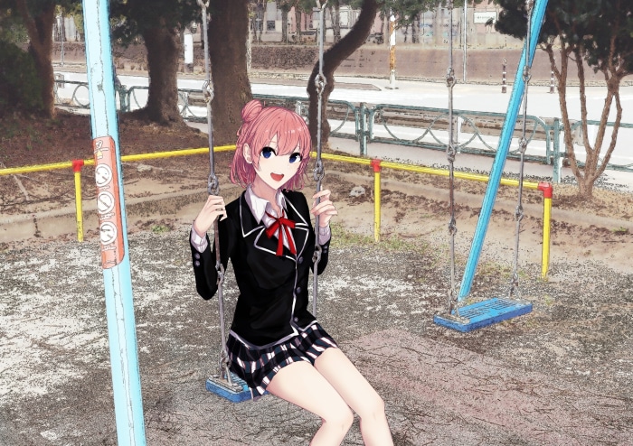 Yui Yuigahama from My Teen Romantic Comedy SNAFU 4K