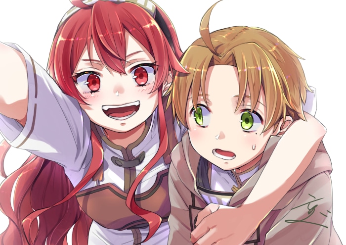 Eris and Rudeus from Mushoku Tensei: Jobless Reincarnation
