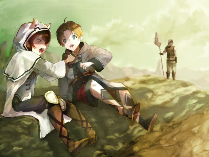 Eris and Rudeus from Mushoku Tensei: Jobless Reincarnation