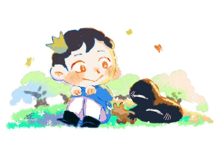 Bojji and Kage from Ranking of Kings
