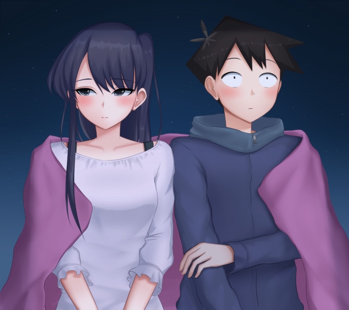 Shouko Komi and Hitohito Tadano from Komi Can't Communicate