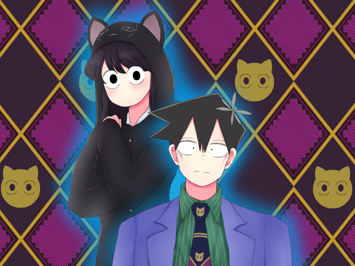 Shouko Komi and Hitohito Tadano from Komi Can't Communicate