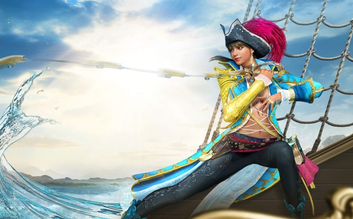 Pirate character from Black Desert Online