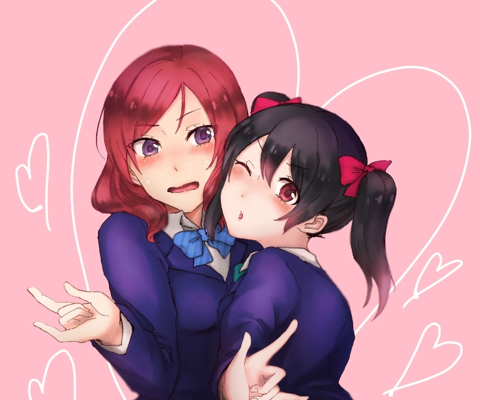Maki Nishikino and Nico Yazawa from Love Live!