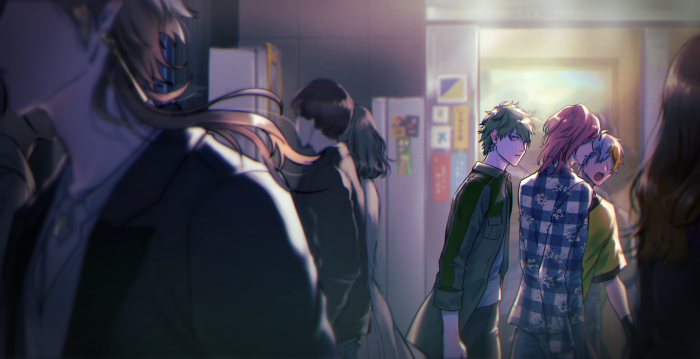 Mizuki, Kei, Heath, and Lico from BlackStar ~Theater Starless~