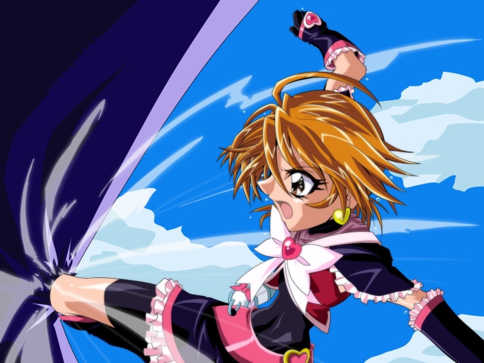 Cure Black from Futari Wa Pretty Cure