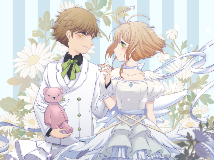 Sakura Kinomoto and Syaoran Li from Cardcaptor Sakura 4K