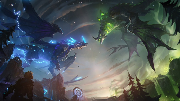 Dragons from League of Legends