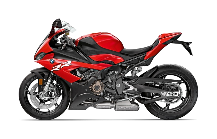 Red BMW S1000RR Motorcycle