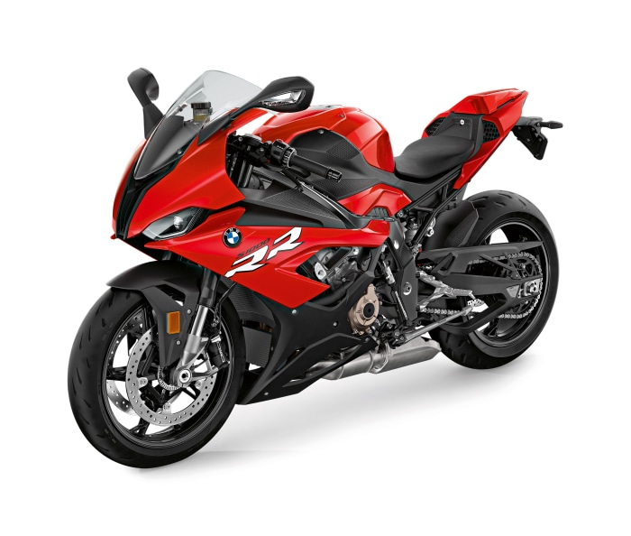 Red BMW S1000RR Motorcycle