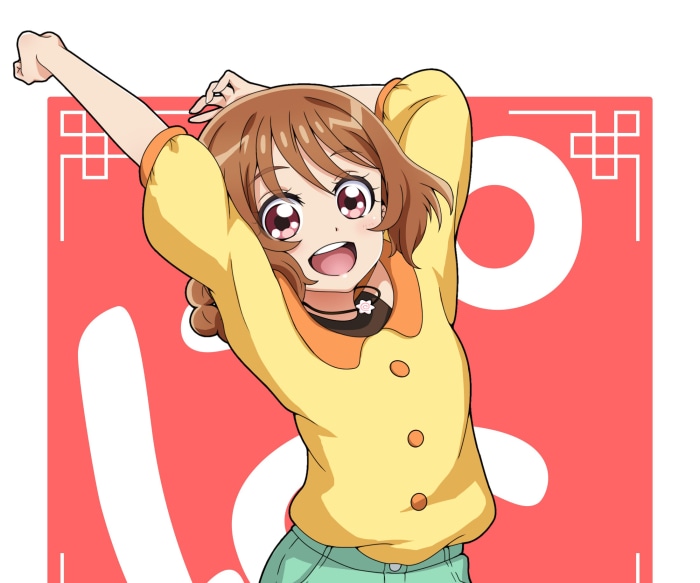 Hanamichi Ran from Delicious Party Precure