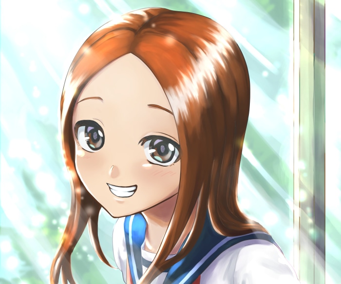 Takagi from Karakai Jouzu No Takagi-san