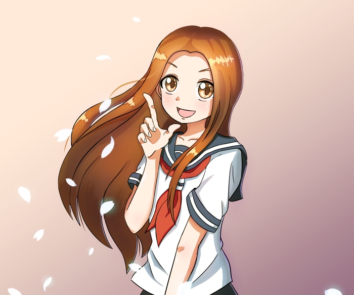 Takagi from Karakai Jouzu No Takagi-san