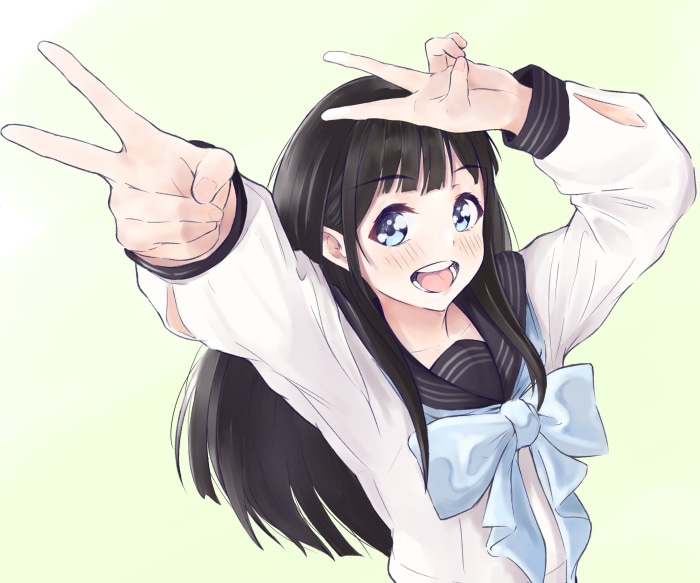 Komichi Akebi from Akebi's Sailor Uniform