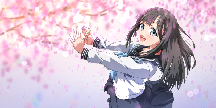 Komichi Akebi in Sailor Uniform