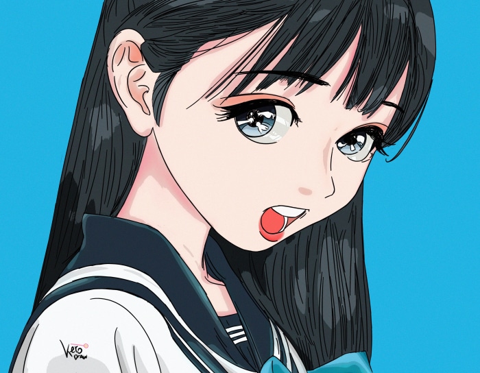Komichi Akebi from Akebi's Sailor Uniform 4K