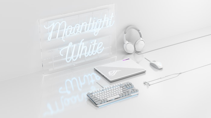Asus ROG Moonlight White Gaming Peripherals