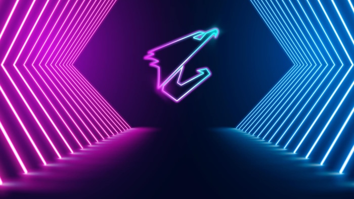 Gigabyte AORUS Neon Logo