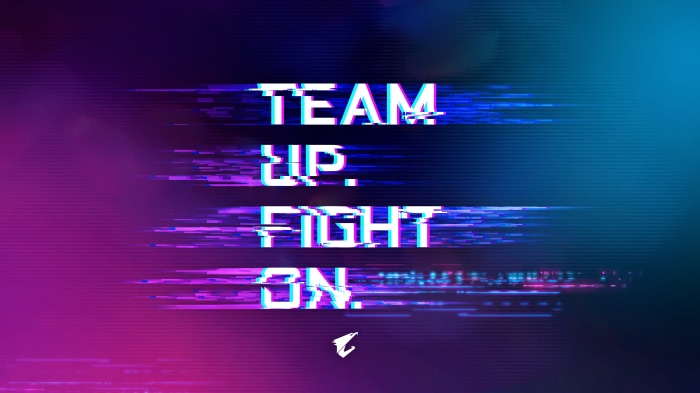 Gigabyte AORUS Team Up Fight On 4K