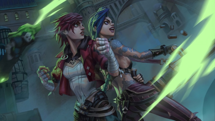 Vi and Jinx from Arcane 4K
