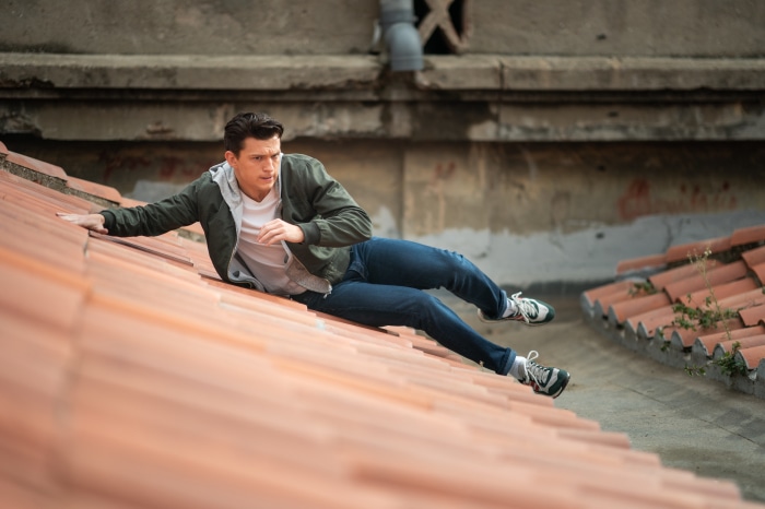 Tom Holland as Nathan Drake in Uncharted 4K