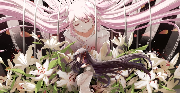 Ultimate Madoka and Homura Akemi from Puella Magi Madoka Magica