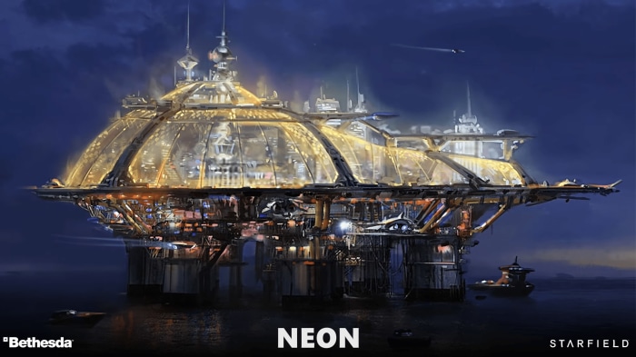 Neon from Starfield