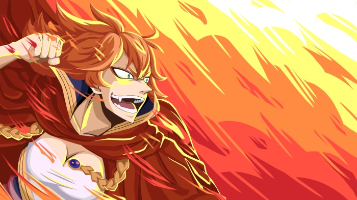 Mereoleona Vermillion from Black Clover