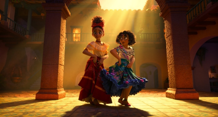 Dolores and Mirabel Madrigal from Encanto