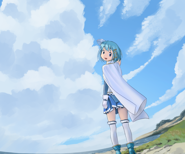 Sayaka Miki from Puella Magi Madoka Magica