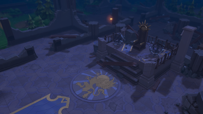 Battlerite Royale throne room ruins