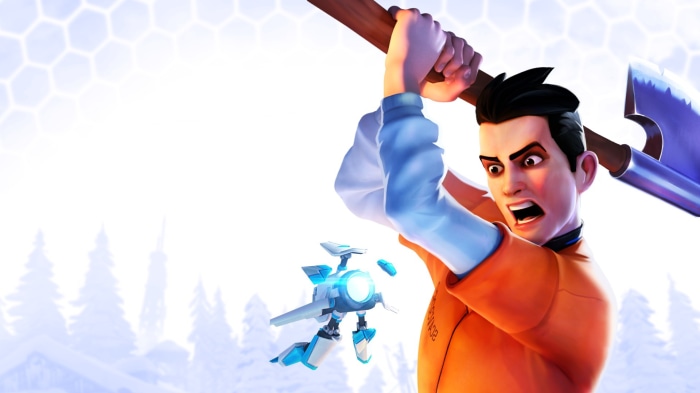 Man with axe in Darwin Project