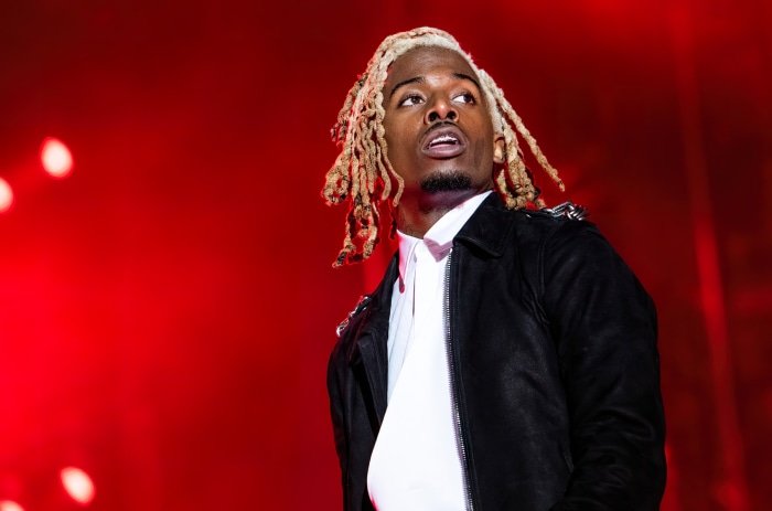 Playboi Carti performing on stage