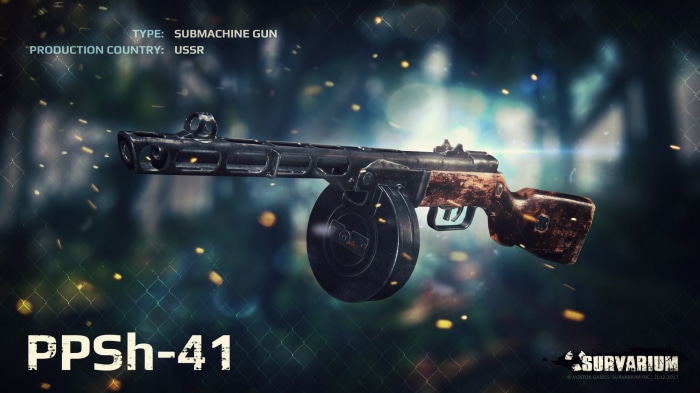PPSh-41 Submachine Gun from Survarium