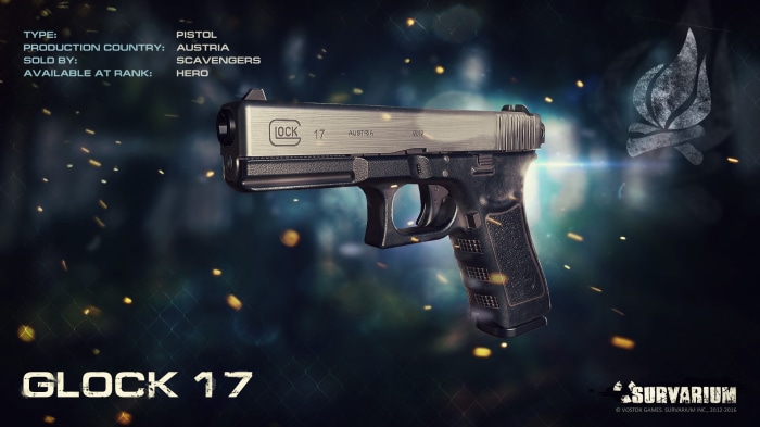 Glock 17 Pistol from Survarium