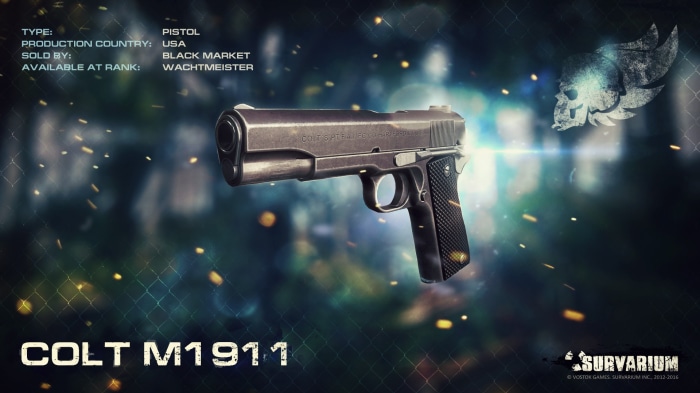 Colt M1911 pistol from Survarium