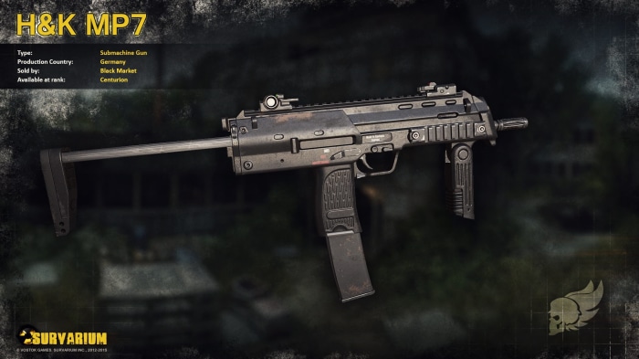 H&K MP7 Submachine Gun from Survarium