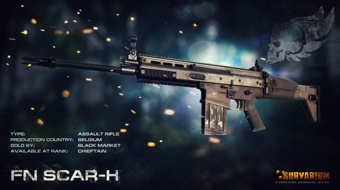 FN SCAR-H Assault Rifle from Survarium