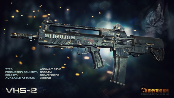 VHS-2 Assault Rifle from Survarium