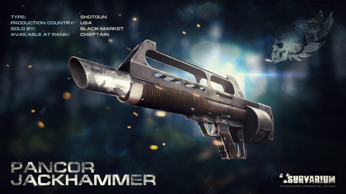 Pancor Jackhammer Shotgun from Survarium