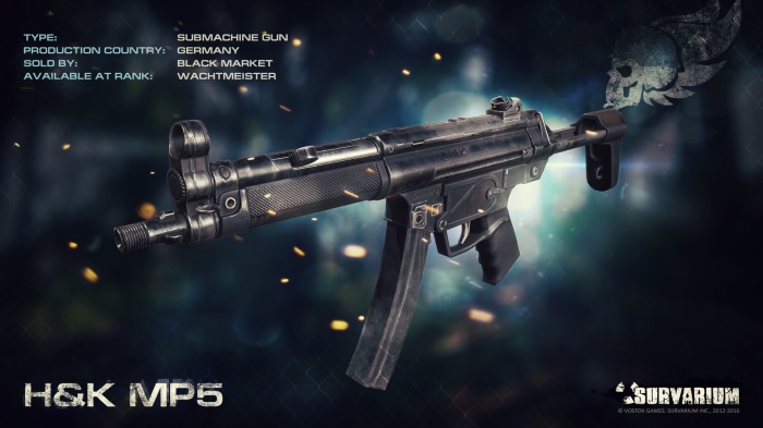 H&K MP5 Submachine Gun from Survarium