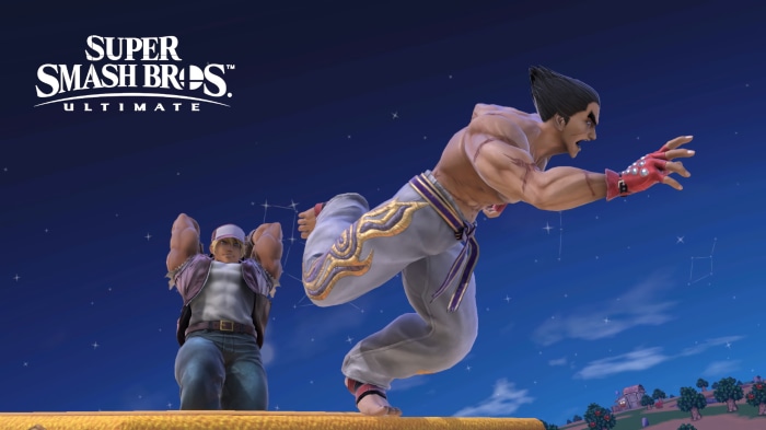 Kazuya Mishima and Terry Bogard in Super Smash Bros. Ultimate
