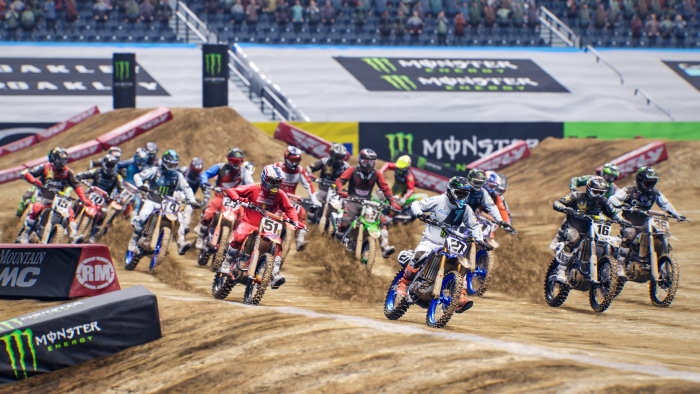 Monster Energy Supercross 5 Motocross Race
