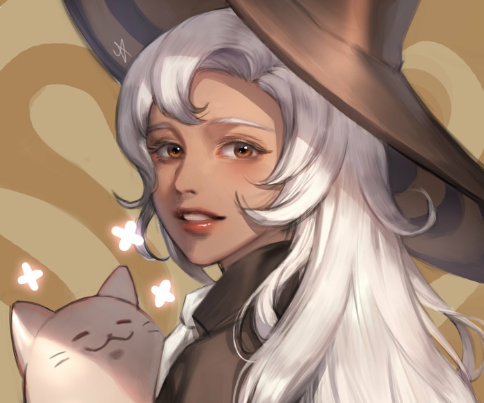 Latte Cookie from COOKIE RUN: KINGDOM
