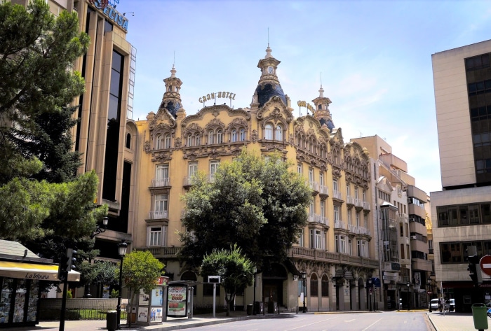Gran Hotel Building in Albacete, Spain